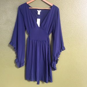 Bell Sleeve Dress